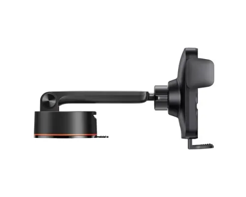 Бездротовий АЗП Baseus Wisdom Auto Alignment Car Mount Wireless QI 15W Black CGZX000101 mag-6932172605575153215