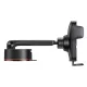 Бездротовий АЗП Baseus Wisdom Auto Alignment Car Mount Wireless QI 15W Black CGZX000101 mag-6932172605575153215