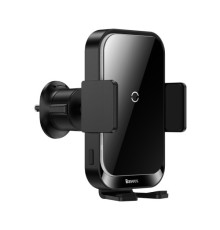Бездротовий АЗП Baseus Halo Electric Wireless Charging Car Mount 15W Black SUDD000001 mag-693217261426354519