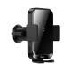 Бездротовий АЗП Baseus Halo Electric Wireless Charging Car Mount 15W Black SUDD000001 mag-693217261426354519