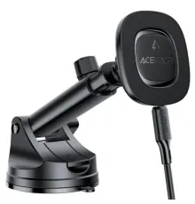Бездротовий АЗП ACEFAST D47 MagSafe wireless charging car holder for dashboard Black mag-6974316284116153300