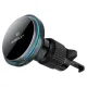 Бездротовий АЗП ACEFAST D61 Qi2 25W magnetic wireless charging car holder metal grey mag-6974316285786153838