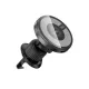 Автотримач XO CX025 Magnetic Car Air Vent 15W Wireless Charger Чорний mag-6920680856565147299
