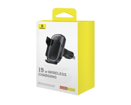 Бездротовий АЗП Baseus Milky Way Pro Series Wireless Charging Car Mount 15W Black C40357000111-00 mag-693217263592354522