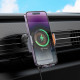 Бездротовий АЗП Hoco HW7 Transparent Discovery Edition wireless fast charging black mag-6942007608145138117