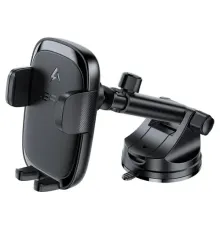Бездротовий АЗП ACEFAST D49 press type wireless charging car holder for dashboard Black mag-6974316284130153302