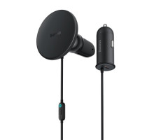 Бездротовий АЗП Baseus CW01 MagSafe Wireless Charging 15W (+АЗУ USB 25W) Black C40141000111-01 mag-693217262958854531