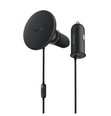 Бездротовий АЗП Baseus CW01 MagSafe Wireless Charging 15W (+АЗУ USB 25W) Black C40141000111-01 mag-693217262958854531