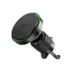 Бездротовий АЗП WiWU CH-325 15W Qi2.0 Warriors Magnetic Car Wireless Charger Black mag-6977703656619153616