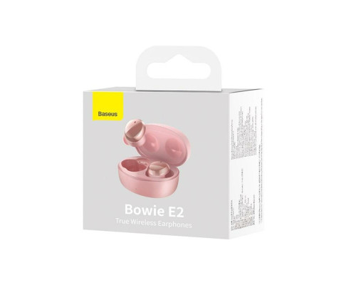 Навушники Baseus True Wireless Earphones Bowie E2 Pink