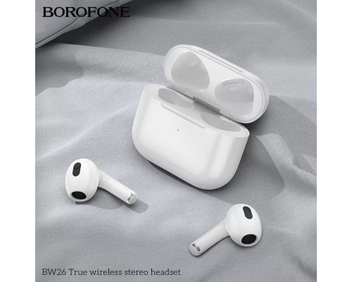 Навушники BOROFONE BW26 True wireless stereo headset White