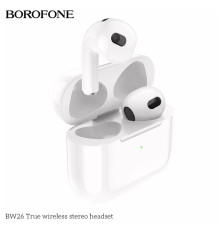 Навушники BOROFONE BW26 True wireless stereo headset White