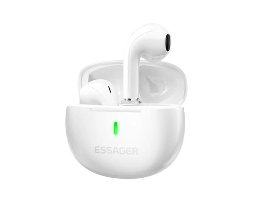 Навушники ESSAGER (color box) Shining TWS Bluetooth earphones White