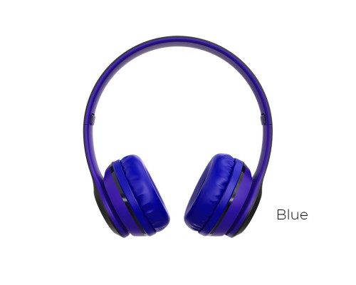 Навушники BOROFONE BO4 Charming rhyme wireless headphones Blue