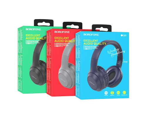 Навушники BOROFONE BO20 Player BT headphones Black