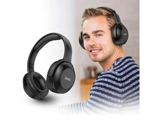 Навушники HOCO W37 Sound Active Noise Reduction BT headset Black