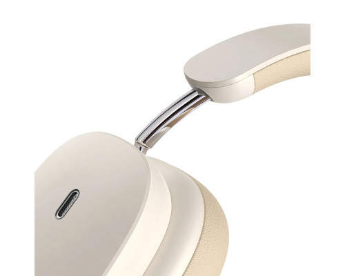 Навушники Baseus Bowie H1 Noise-Cancellation Wireless Headphones Creamy-White