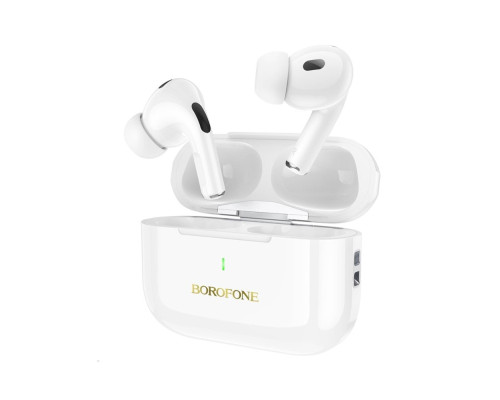 Навушники BOROFONE BW59 Plus True wireless ANC noise reduction BT headset White