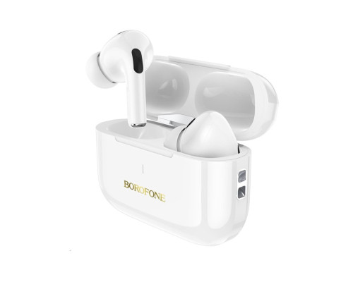 Навушники BOROFONE BW59 Plus True wireless ANC noise reduction BT headset White