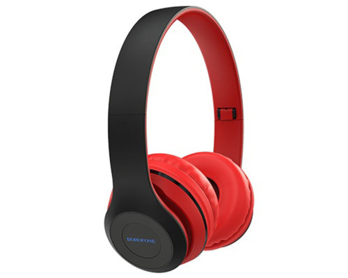 Навушники BOROFONE BO4 Charming rhyme wireless headphones Red 8519810090