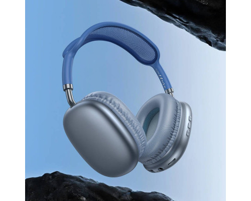 Навушники BOROFONE BO22 Plus Elegant BT headphones Sky Blue