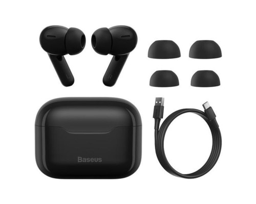 Навушники Baseus SIMU ANC True Wireless Earphone S1 Black