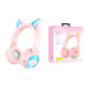 Навушники BOROFONE BO15 Cat ear BT headphones Girl Pink