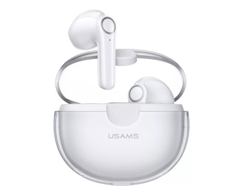 Навушники USAMS-BU12 TWS Earbuds BU Series BT 5.1 White