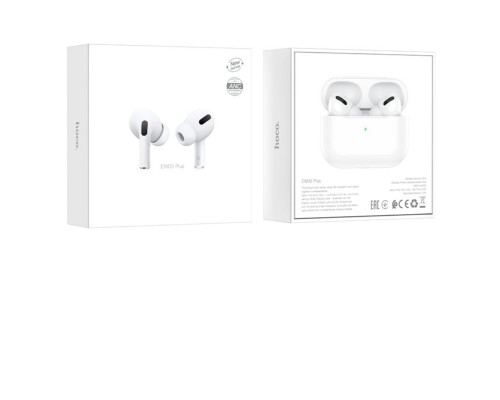 Навушники HOCO EW05 Plus Active noise cancelling true wireless BT headset White