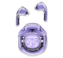 Навушники ACEFAST T8 Crystal color (2) bluetooth earbuds Alfalfa Purple