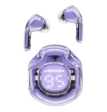 Навушники ACEFAST T8 Crystal color (2) bluetooth earbuds Alfalfa Purple