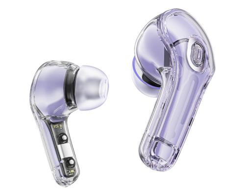 Навушники ACEFAST T8 Crystal color (2) bluetooth earbuds Alfalfa Purple