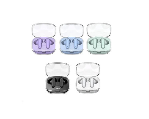 Навушники Usams US-BE16 Transparent TWS Earbuds - BE Series BT5.3 White