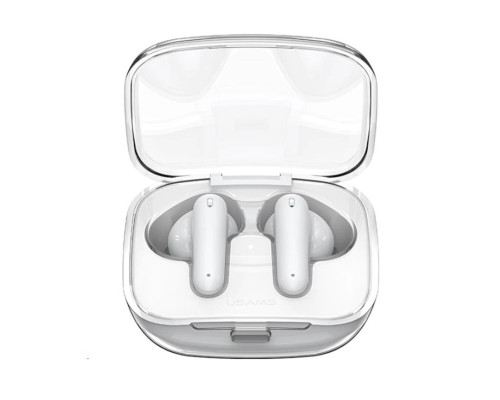 Навушники Usams US-BE16 Transparent TWS Earbuds - BE Series BT5.3 White