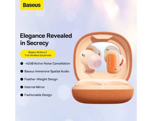 Навушники Baseus AirNora 2 True Wireless Earphones Gradient Orange