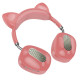 Навушники HOCO ESD13 Skill cat ear BT headphones Pink