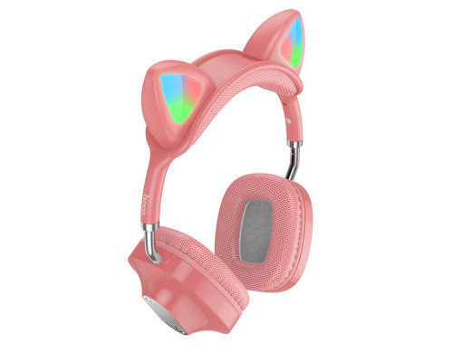 Навушники HOCO ESD13 Skill cat ear BT headphones Pink