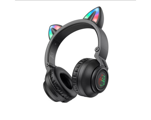 Навушники BOROFONE BO18 Cat ear BT headphones Black