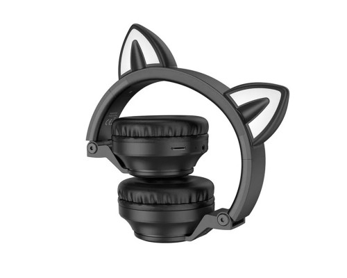 Навушники BOROFONE BO18 Cat ear BT headphones Black