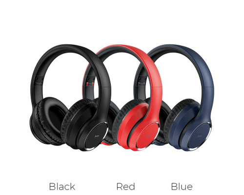 Навушники HOCO W28 Journey wireless headphones Black