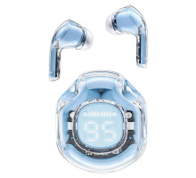 Навушники ACEFAST T8 Crystal color (2) bluetooth earbuds Ice Blue