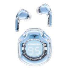 Навушники ACEFAST T8 Crystal color (2) bluetooth earbuds Ice Blue