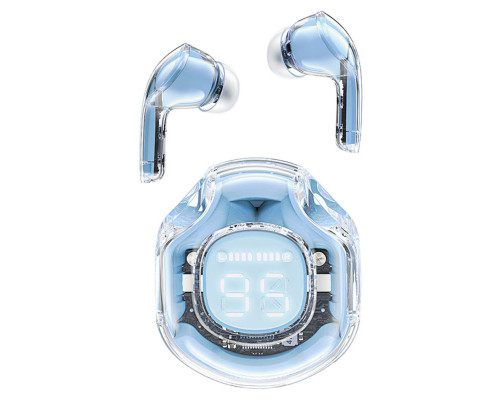 Навушники ACEFAST T8 Crystal color (2) bluetooth earbuds Ice Blue