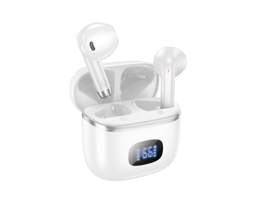 Навушники HOCO EQ1 Music guide true wireless BT headset White