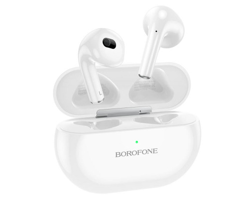 Навушники BOROFONE BW09 Sound rhyme true wireless BT headset Ceramic White