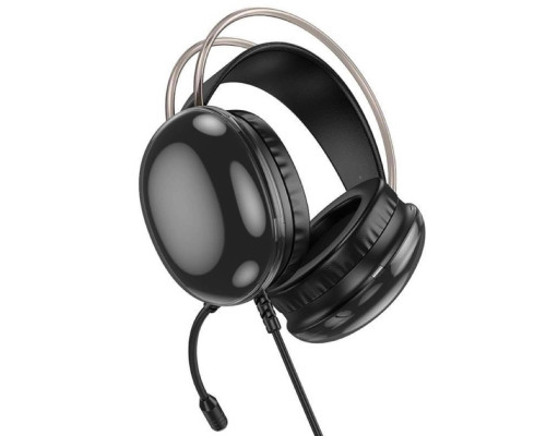 Навушники HOCO W109 Plus Rich USB7.1 channel gaming headphones Black