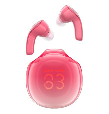 Навушники ACEFAST T9 Crystal (Air) color bluetooth earbuds Pomelo Red