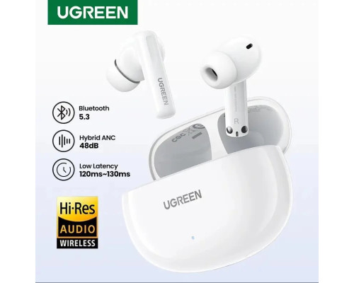 Бездротові навушники UGREEN WS200 HiTune T6 Hybrid Active Noise-Cancelling Earbuds(UGR-15158)