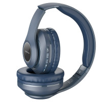 Навушники BOROFONE BO17 wireless headphones Dark Blue