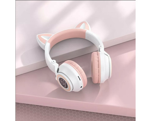 Навушники BOROFONE BO18 Cat ear BT headphones White